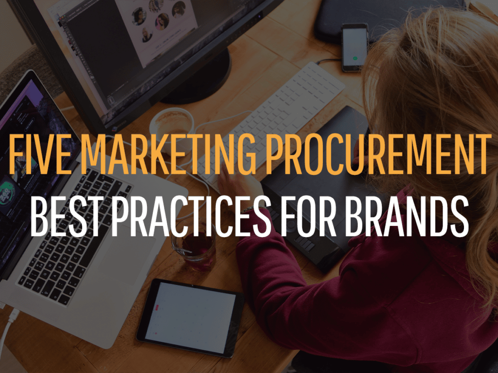 marketing procurement best practices